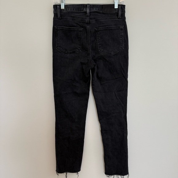 Paige Straight Leg Black Jeans Size 27 - Picture 7 of 13